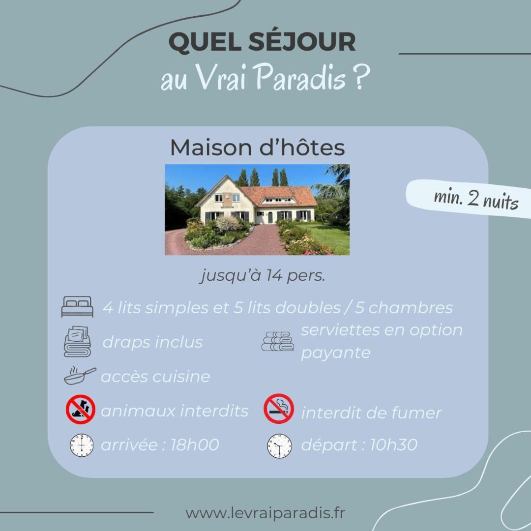 Le Vrai Paradis Estréboeuf Exteriör bild
