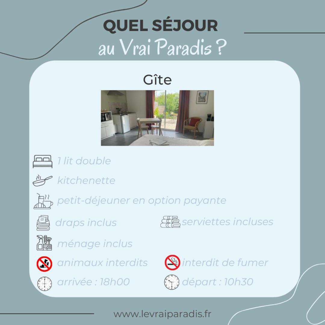 Le Vrai Paradis Estréboeuf Exteriör bild